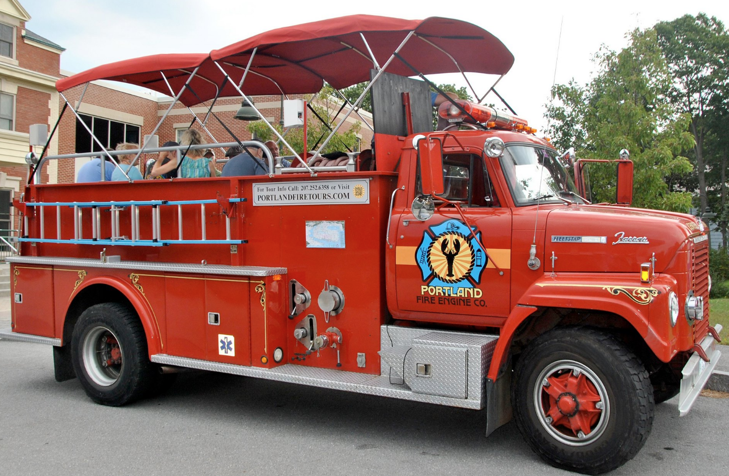 Portland Fire Engine Tour